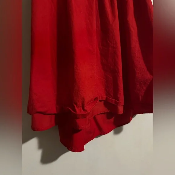 WAYF - Red Open-Back Bow Dress - Picture 5 of 11